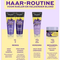 John Frieda Violet Crush Purple Shampoo 250 ML