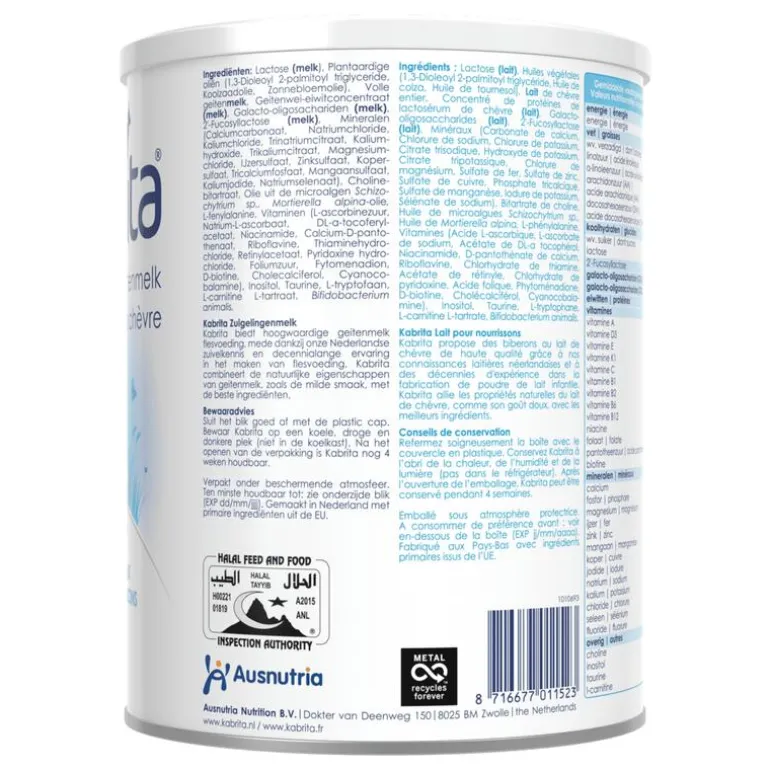 Kabrita Zuigelingenmelk 1 800GR
