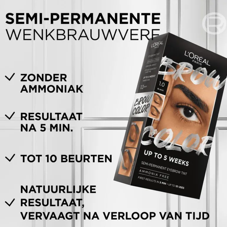L'Oréal Paris Brow Color wenkbrauwverf 6.0 Light Brunette 30ML