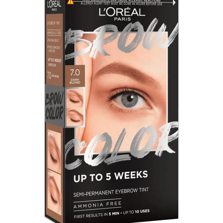 L'Oréal Paris Brow Color wenkbrauwverf 7.0 Dark Blonde 30 ML