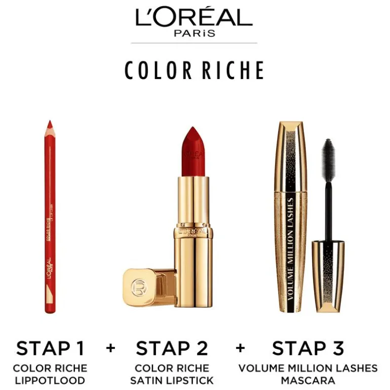 L'Oréal Paris Color Riche Satin 108 Brun Cuivré Lippenstift 4,5 GR