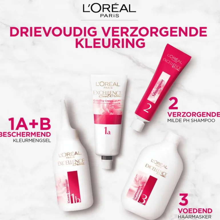 L'Oréal Paris Excellence Crème Verzorgende Crèmekleuring 9.3 Zeer Licht Goud Blond