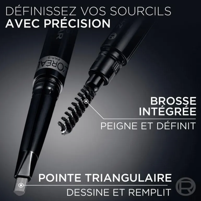 L'Oréal Paris Infaillible 24H Brow Filling Triangular Wenkbrauwpotlood 3.0 Brunette
