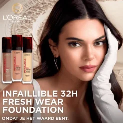 L'Oréal Paris Infaillible 32HR Fresh Wear 300 Amber Foundation met SPF25 30 ML