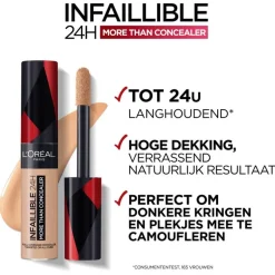 L'Oréal Paris Infaillible More Than Concealer 338 Honey 11 ML