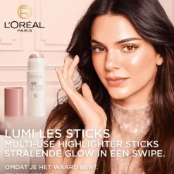 L’Oréal Paris Lumi Le Glass 620 Pink Ballet Highlighter Stick