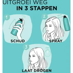 L'Oréal Paris Magic Retouch Camouflerende Uitgroeispray Zwart 75 ML