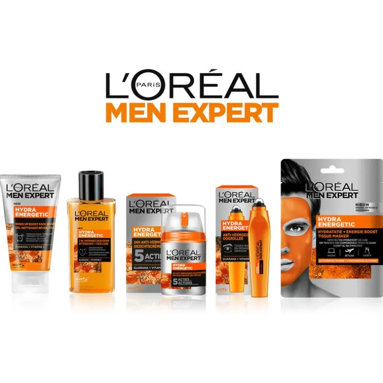 L'Oréal Paris Men Expert Hydra Energetic Gezichtsreiniger 100 ML