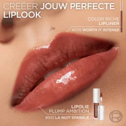 L'Oréal Paris Plump Ambition 510 La Nuit Sparkle Lipgloss
