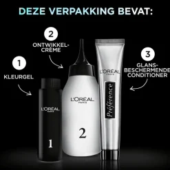 L'Oréal Paris Preference Vivids Permanente Haarverf 10.112 Silver Grey Soho