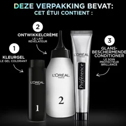 L'Oréal Paris Préférence Haarverf 3.161 Les Vivids Magnetic Plum