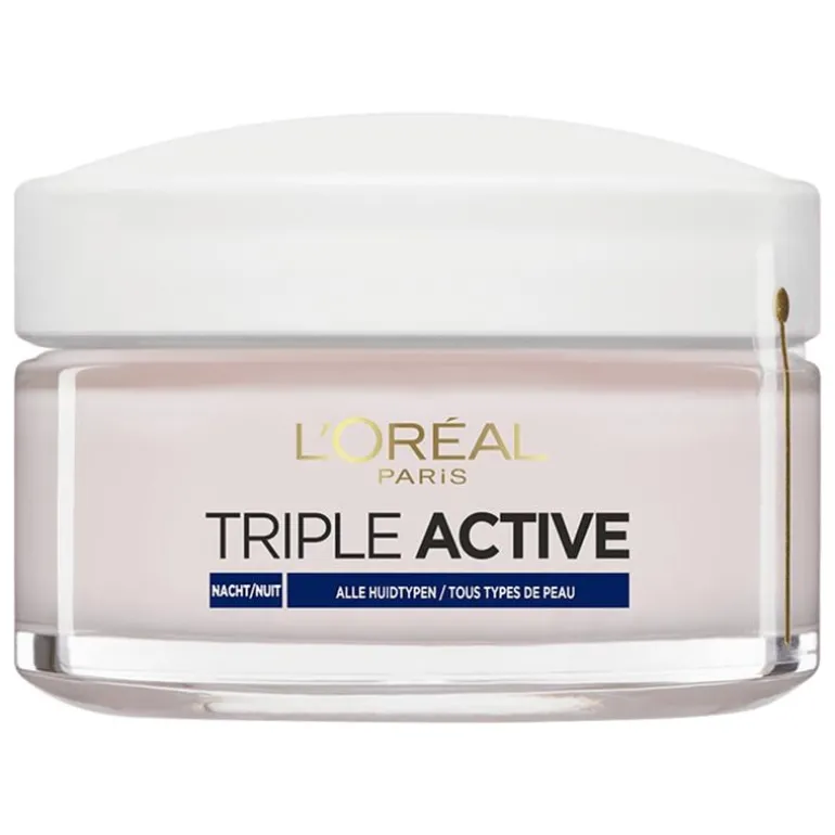 L'Oréal Paris Triple Active Hydraterende Nachtcrème 50 ML