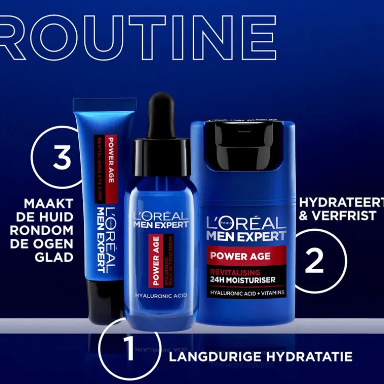 L'Oreal Paris Men Expert Power Age Serum Hyaluronzuur - 30 ML