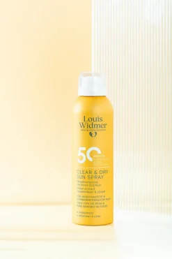 Louis Widmer Clear & Dry Sun Spray SPF50 Zonder Pafrum 200 ML