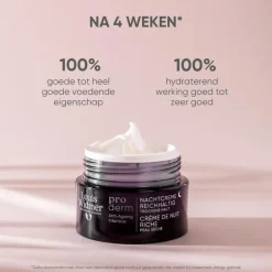 Louis Widmer Proderm Nachtcrème Rijke Textuur Licht Geparfumeerd 50 ML