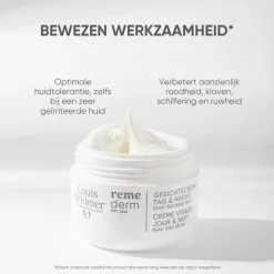 Louis Widmer Remederm Dry Skin Gezichtscrème Zonder Parfum 50 ML
