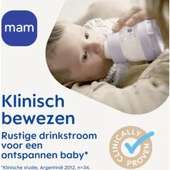 MAM Easy Start Anti-Colic Babyfles Uni 260 ML