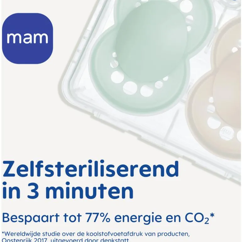 MAM Original Fopspenen 16+ maanden Uni 2 stuks