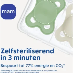 MAM Original Fopspenen 0-6 maanden Plain Uni 2 stuks