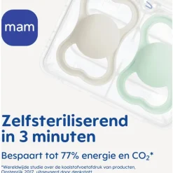 MAM Supreme Fopspenen 6-16 maanden Pink 2 stuks