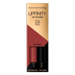 Max Factor Lipfinity Lip Colour Lipstick 070 Spicy
