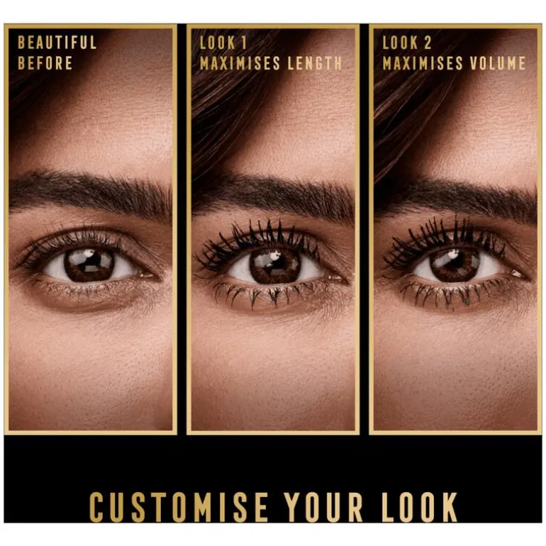 Max Factor Masterpiece 2In1 Lash Wow Mascara 01 Black