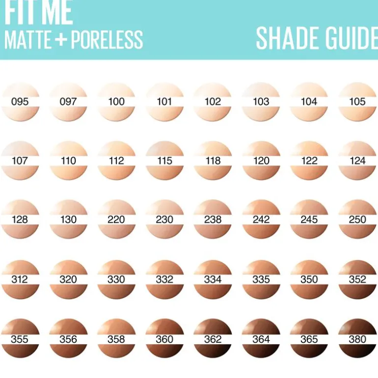Maybelline Fit Me Matte & Poreless 334 Warm Tan