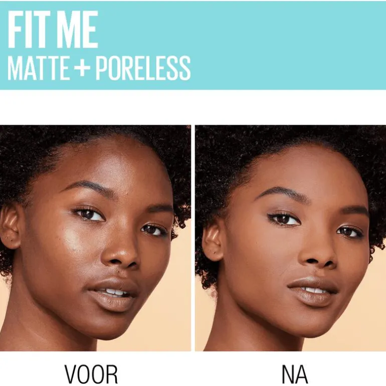 Maybelline New York Fit Me Matte + Poreless Foundation 348 Golden Almond