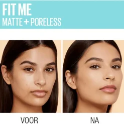 Maybelline New York Fit Me Matte + Poreless Foundation 124 Soft Sand 30 ML