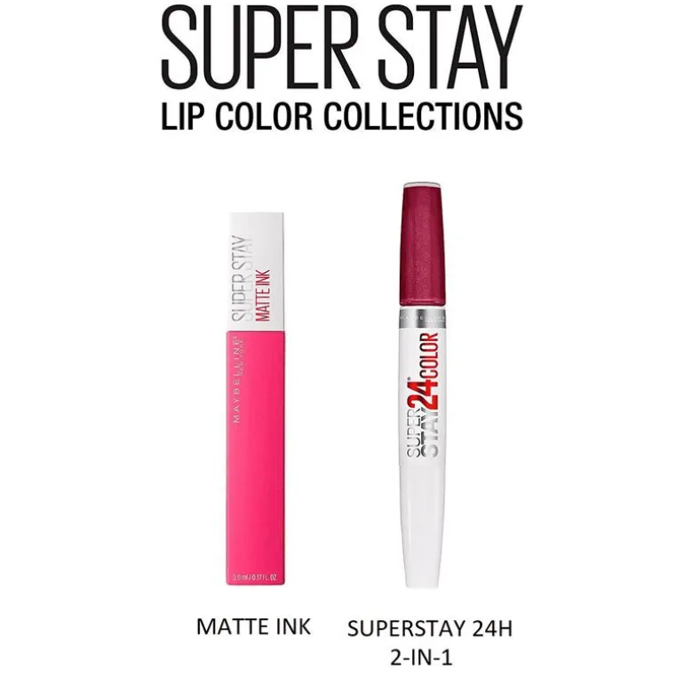 Maybelline New York Superstay Matte Ink Lippenstift 130 Self-Starter