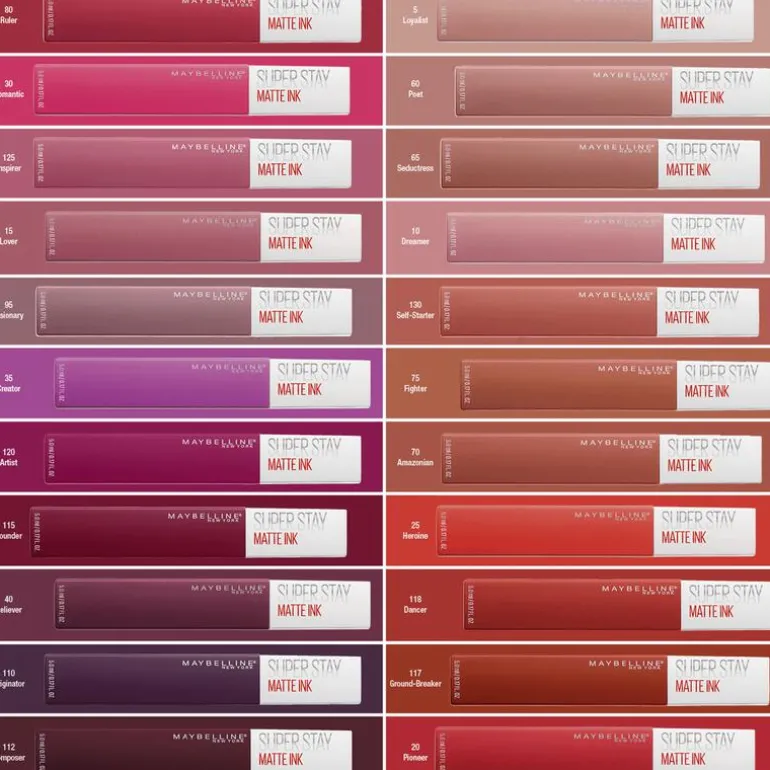 Maybelline New York Superstay Matte Ink Lippenstift 130 Self-Starter