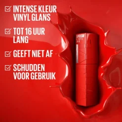 Maybelline New York SuperStay Vinyl Ink Lipstick 10 Lippy 4,2 ML