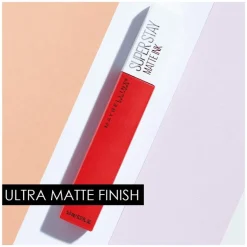 Maybelline New York Superstay Matte Ink Lippenstift 65 Seductress