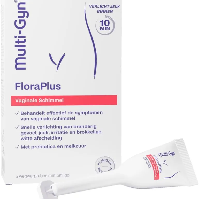 Multi-Gyn FloraPlus Bij Vaginale Schimmel 5X5 ML