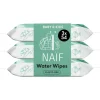 Naïf Plasticvrije Water Billendoekjes 3x54 stuks