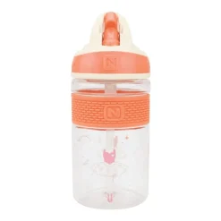 Nûby 2N1 Beker met Harde Tuit uit Tritan Roze 3+ J 360 ML
