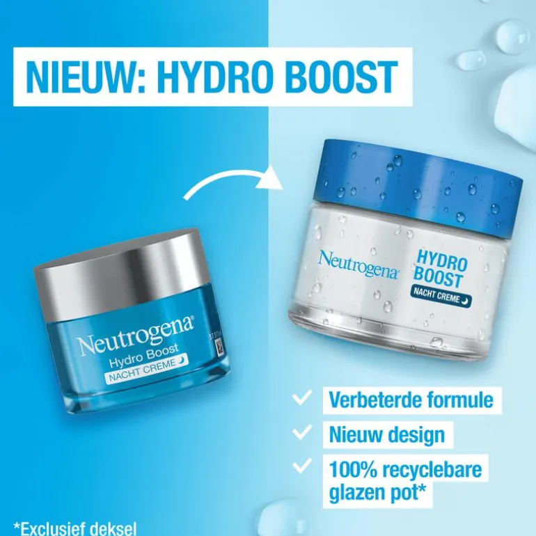 Neutrogena Hydro Boost Nachtcrème Alle Huidtypen 40 ML