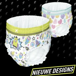 Ninjamas Pants Luierbroekjes Jongen Maat 7 4-7 Jaar 10 Stuks