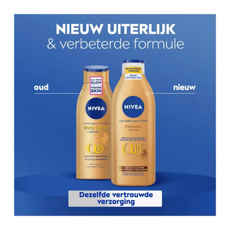 NIVEA Firming Q10 + Bronze Effect Body Lotion 400 ML