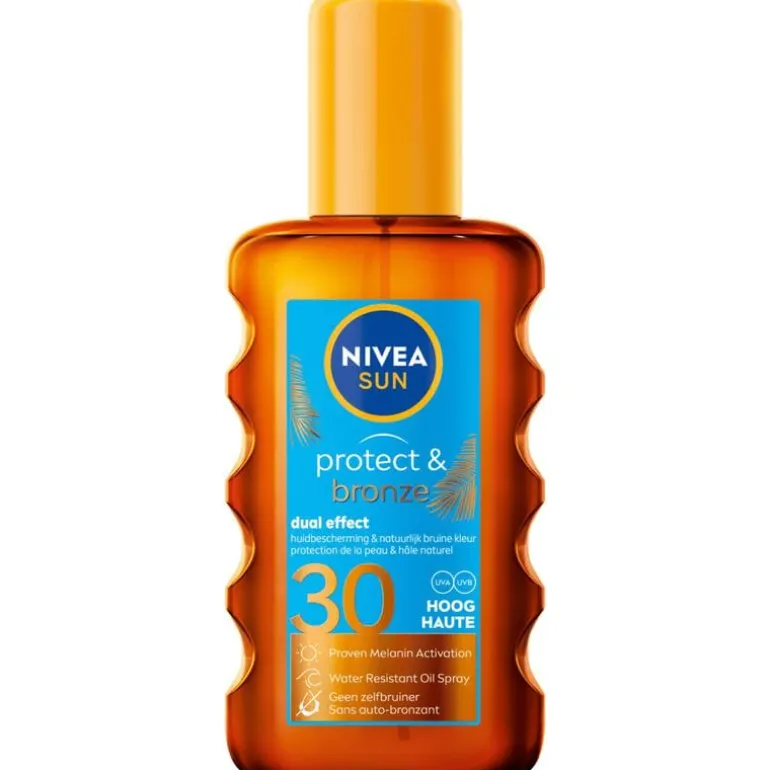 NIVEA SUN Protect & Bronze Zonneoliespray SPF30 200ML