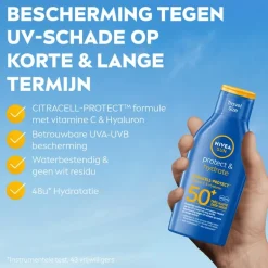 NIVEA SUN Protect & Hydrate Travel Size Zonnemelk SPF50+ 100 ML