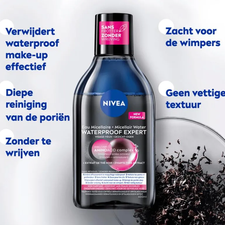 NIVEA Waterproof Expert Micellair Water 400 ML