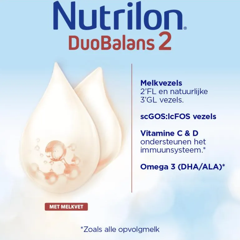 Nutrilon Duobalans 2 Opvolgmelk Baby Vanaf 6 Maanden 800 gram