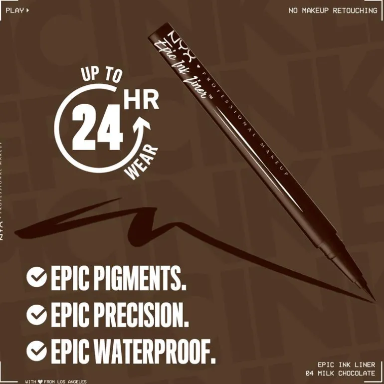 NYX Epic Ink Liner Milk Chocolate