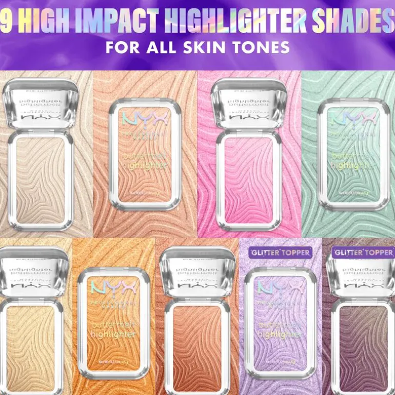 NYX Professional Makeup Buttermelt Highlighter 05 Bright and Butta