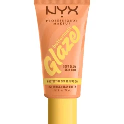 NYX Professional Makeup Buttermelt Glaze Skin Tint SPF 30 2 Vanilla Bean Butta