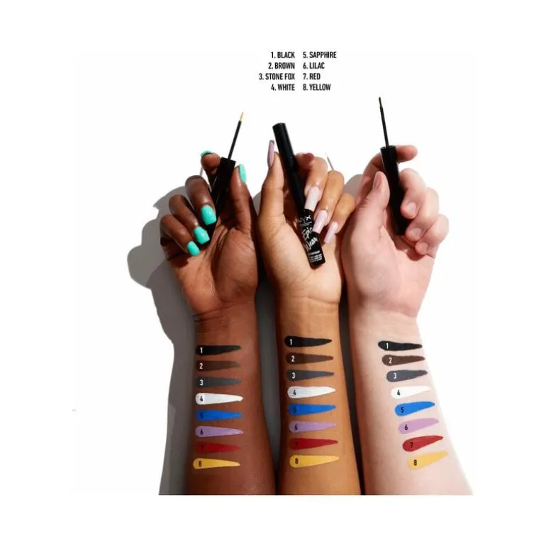 NYX Professional Makeup Epic Wear Liquid Waterproof Eyeliner Black EWSPLL0126