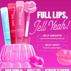 NYX Professional Makeup Jelly Job Lipgloss 07 Jelly Blushin Roze