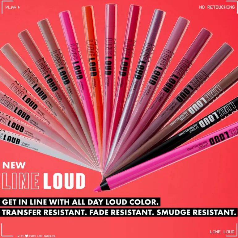 NYX Professional Makeup Line Loud Lip Liner 13 Fierce Flirt
