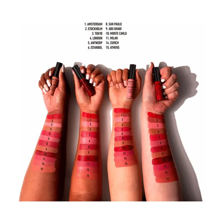 NYX Professional Makeup Soft Matte Lip Cream Budapest Smlc25